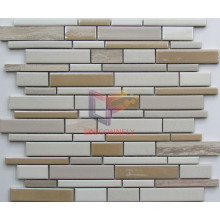 Strip Shape Ceramic with Marble Mosaic (CFS657)